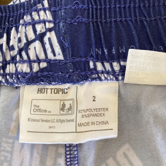 The office print pajama bottoms - Picture 3 of 3